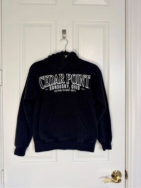 Cedar Point Black Pullover Hoodie